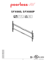 Peerless SFX660P Handleiding