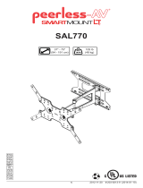 Peerless Industries SAL770 Handleiding