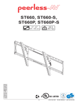 Peerless Industries ST660 Handleiding