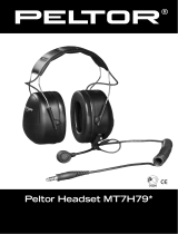 Peltor MT7H79A-09 Handleiding