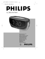 Philips AJ3380 Handleiding