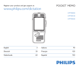 Philips POCKET MEMO DPM8100 de handleiding