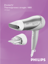Philips hp 4868 thermoprotect straight Handleiding