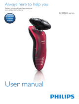 Philips wet and dry shaver RQ1160/21 Handleiding