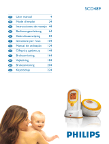 Philips scd489 dect babyfoon Handleiding