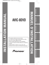 Pioneer AVIC 8 DVD Handleiding