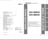 Pioneer AVIC 800 DVD Handleiding