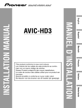 Pioneer AVIC HD3 Handleiding