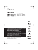 Pioneer BDP 450 Handleiding