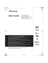 Pioneer BDPX300 Handleiding
