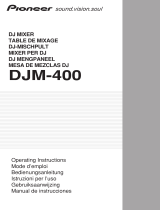 Pioneer DJM-400 Handleiding