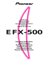 Pioneer EFX-500-R Handleiding