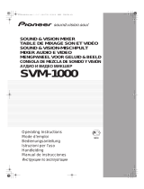 Pioneer SVM-1000 Handleiding