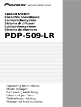 Pioneer PDP-S09LR Handleiding