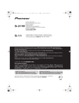 Pioneer S-11 Handleiding