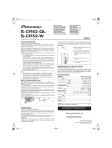 Pioneer S-CR52-QL Handleiding