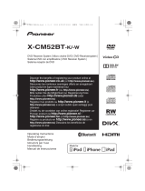 Pioneer X-CM52BT-W Handleiding