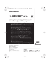 Pioneer X-HM21BT-S Handleiding