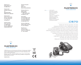 Plantronics CS70 WIRELESS HEADSET SYSTEM de handleiding