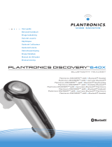 Plantronics Discovery 640E Gebruikershandleiding