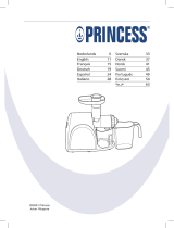 Princess 202041 Juicer Vitapure de handleiding