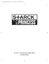 Princess Starck 3-in-1 Curling Iron Set Handleiding