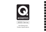 Q Acoustics 2000CI Handleiding