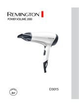 Remington D3015 Power Volume 2000 de handleiding