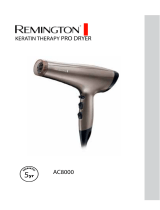 Remington Keratin Therapy Pro Dryer AC8000 Handleiding