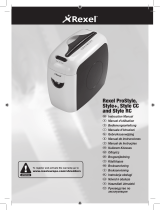 Rexel Style+ Shredder Confetti Cut de handleiding
