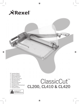 Rexel ClassicCut CL410 Guillotine Handleiding