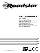 Roadstar HIF-1850TUMPK Handleiding