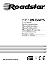 Roadstar HIF-1896TUMPK Handleiding