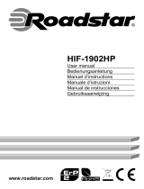 Roadstar HIF-1902HP Handleiding