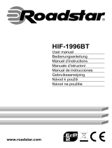 Roadstar HIF-1996BT Handleiding