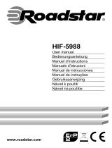 Roadstar HIF-5988 Handleiding