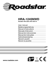 Roadstar HRA-1245NWD Handleiding