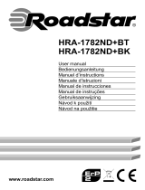 Roadstar HRA-1782ND+BT Handleiding