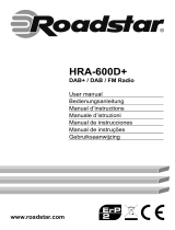 Roadstar HRA-600D+ Handleiding