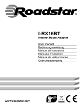Roadstar I-RX16BT Handleiding