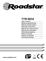 Roadstar TTR-8634 Handleiding