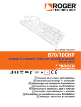 Roger Technology B70/1DCHP Handleiding
