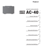 Roland AC-40 de handleiding