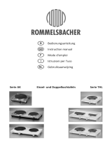 Rommelsbacher THL 3097/A Kochfeld de handleiding