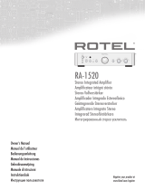 Rotel RA1520 Handleiding