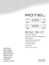 Rotel RB-1562 de handleiding