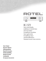 Rotel RA-1572 Handleiding