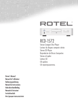 Rotel RCD-1572 Handleiding