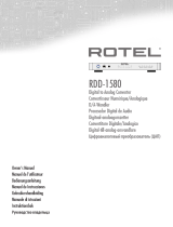 Rotel RDD-1580 Handleiding