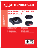 Rothenberger Battery charger RO BC14/36 Handleiding